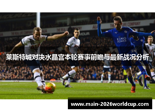 莱斯特城对决水晶宫本轮赛事前瞻与最新战况分析